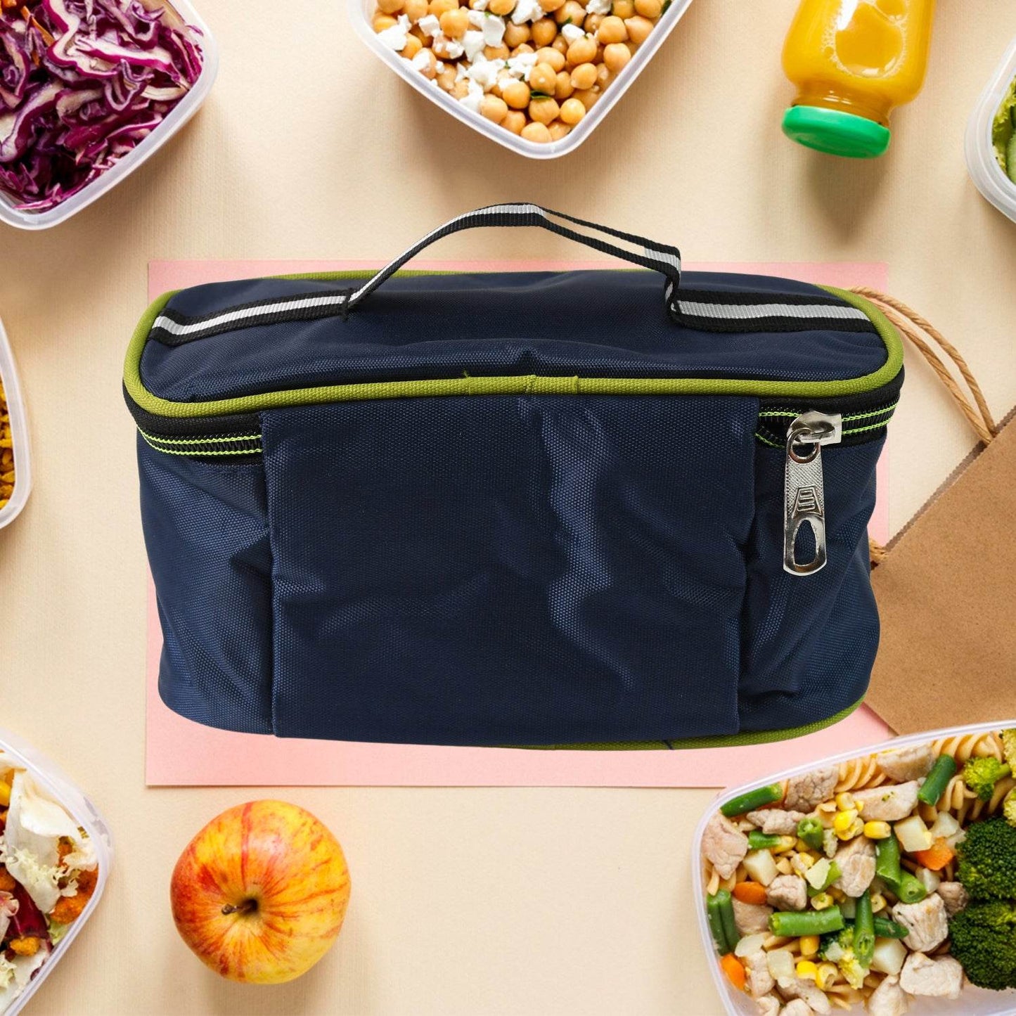 Sumo Lunch Box With Plastic Spoon Fork (2 Pc Set With Lunch Box) - warehousetech13