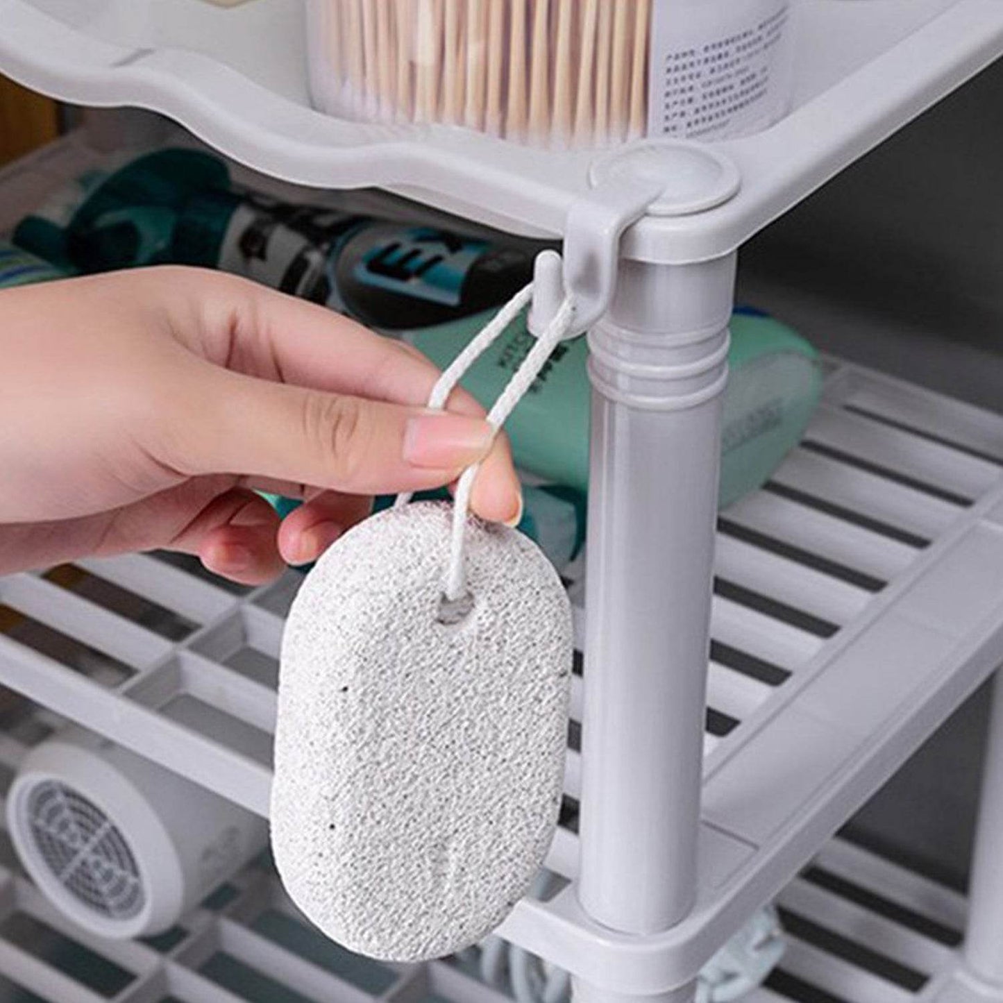 Storage Shelf Organizer for Kitchen Or Bathroom (4 Layer Multifunctiona) - warehousetech13