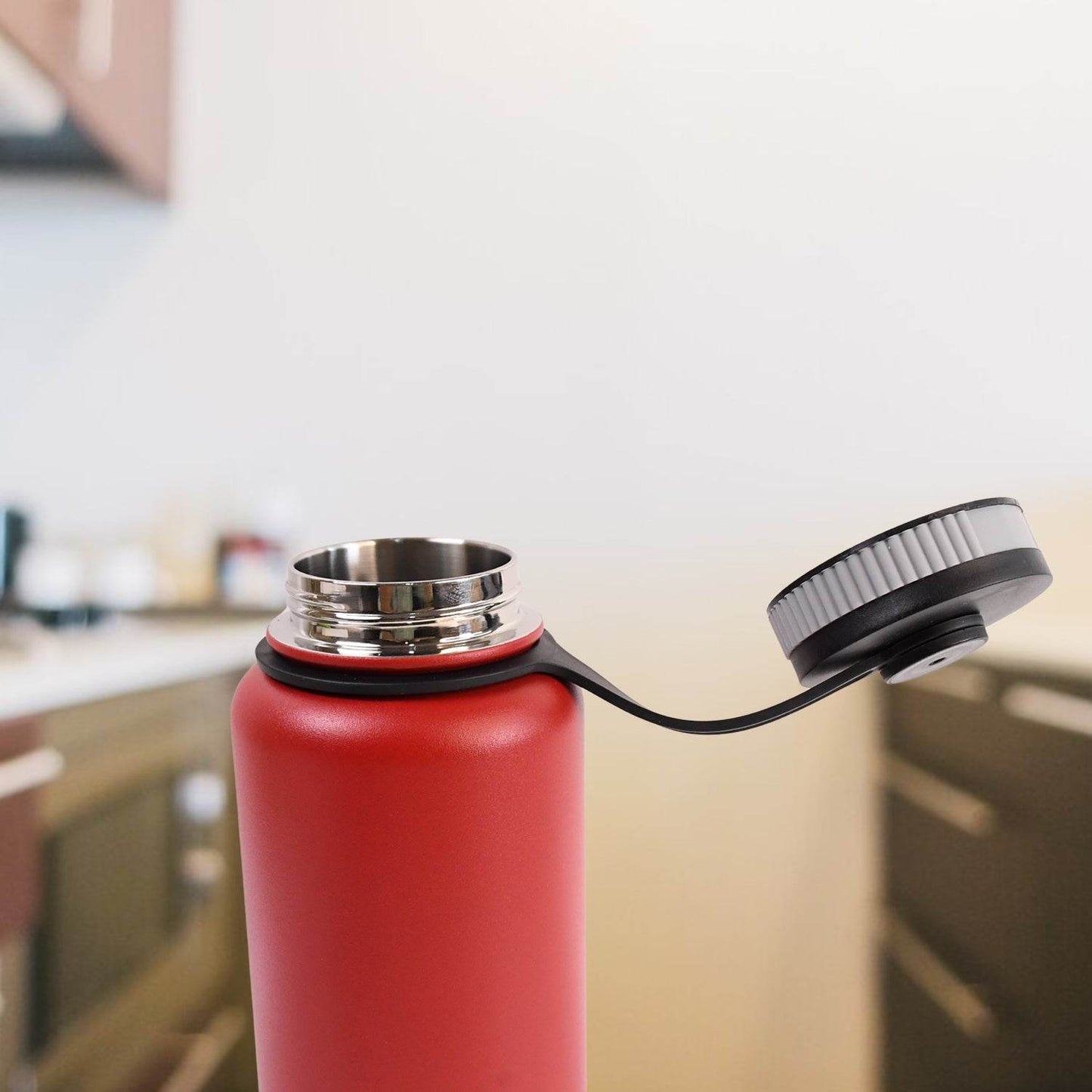 Stainless Steel Double Wall Vacuum-insulated Drink Water Bottle (1000 Ml Mix Color) - warehousetech13