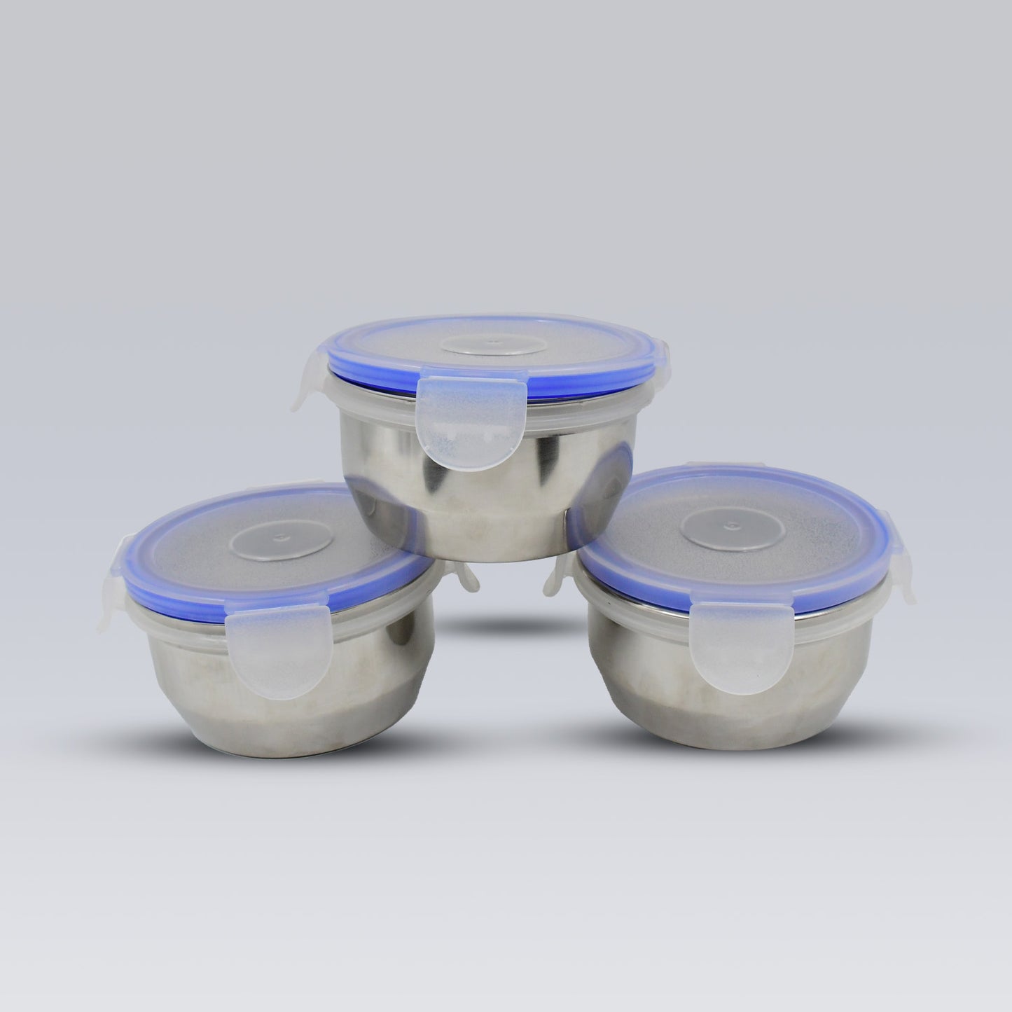 Piece Airtight & Leak-Proof Stainless Steel Lunch Box Set