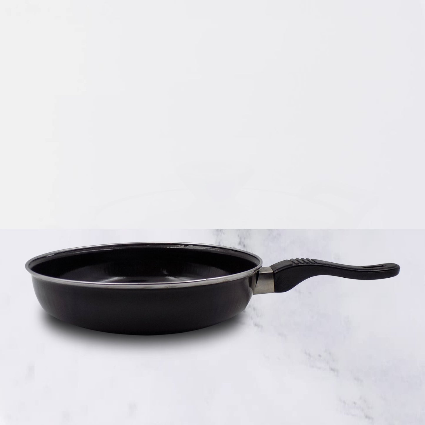 Induction Base Hard Anodized Tadka Fry Pan Nonstick - warehousetech13
