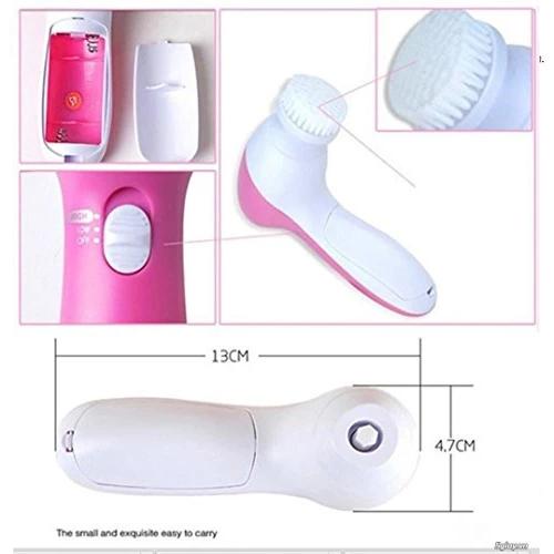 5-in-1 Smoothing Body Facial Massager (Pink) - warehousetech13