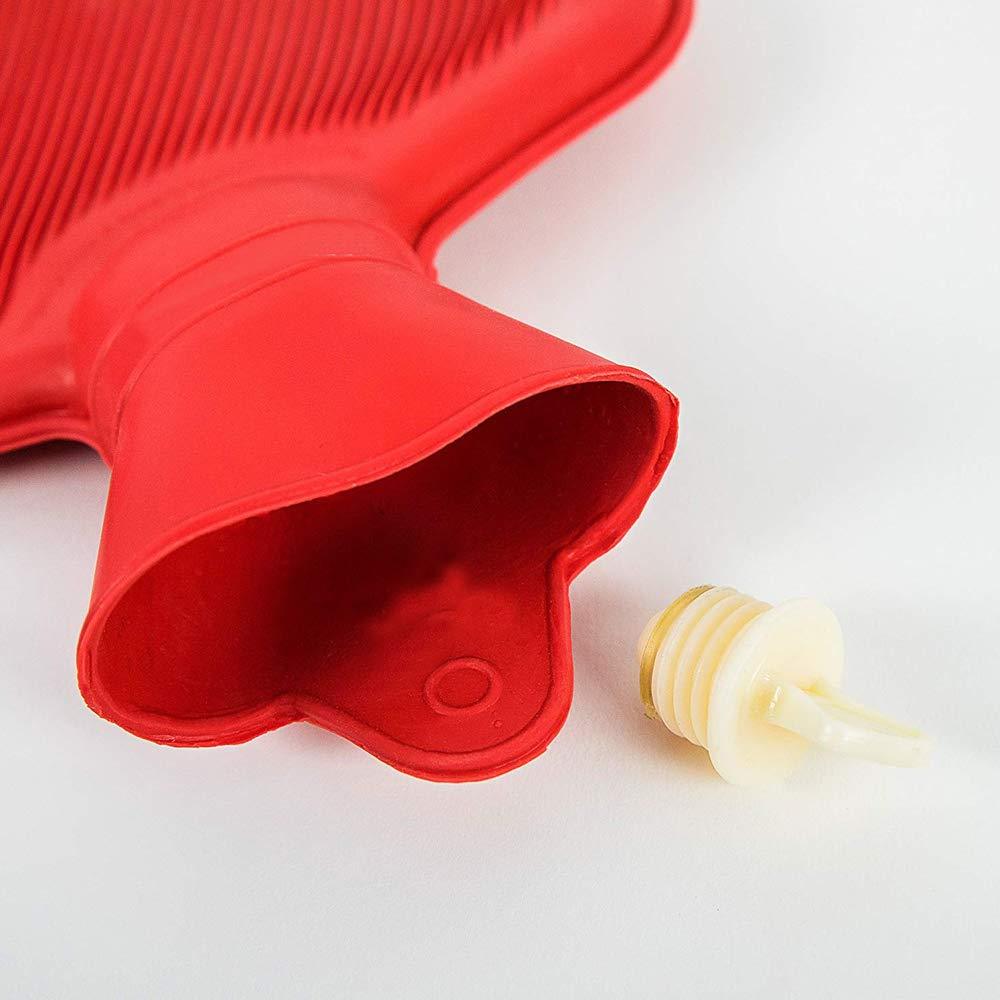 (Medium) Rubber Hot Water Heating Pad Bag For Pain Relief