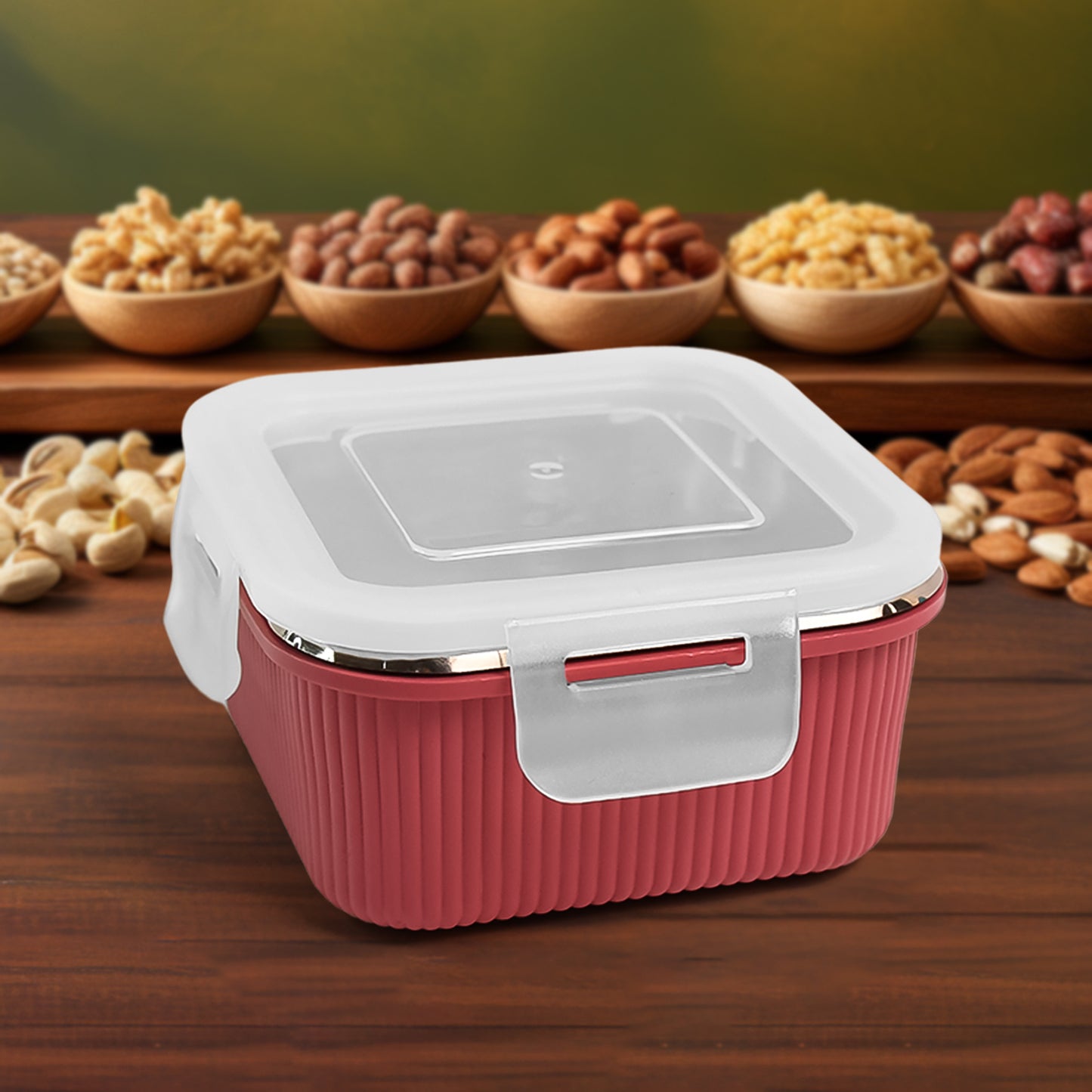 Square Food Storage Container (400 Ml 1 Pc) - warehousetech13