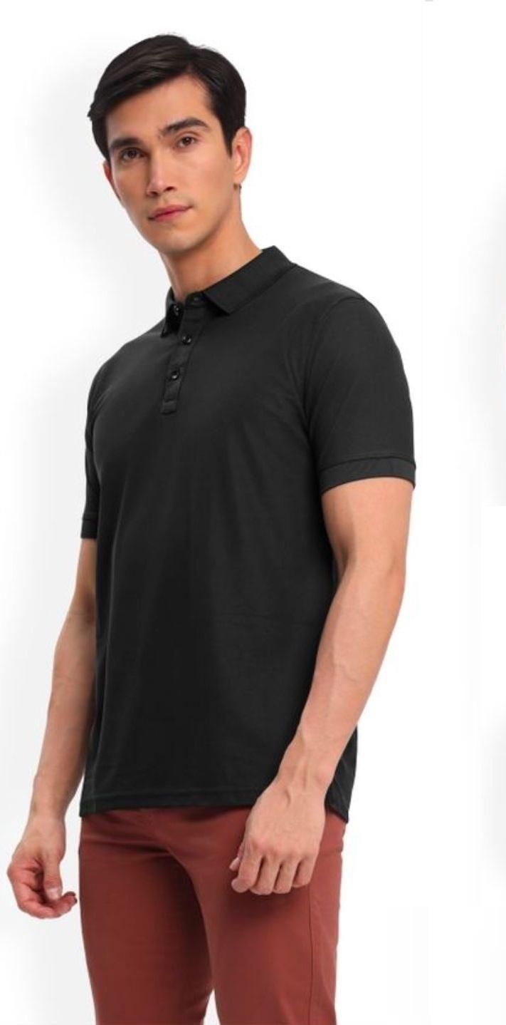 Poly Cotton Solid Half Sleeves Mens Polo T-shirt (Pack of 3) - warehousetech13