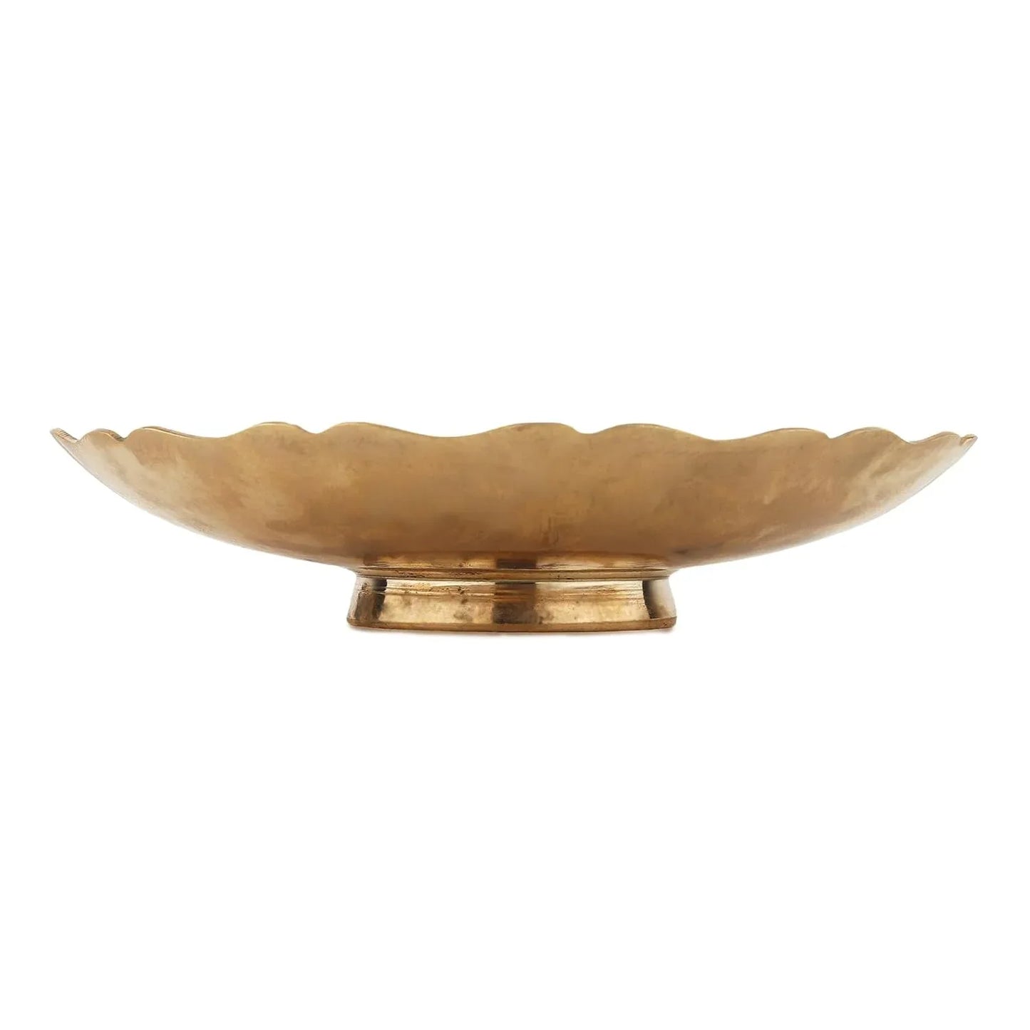 DIVYANEEL Tree Design Brass Plate – Handcrafted Decorative Plate with Enamel Art | Brass Wall Accent & Table Décor by Indian Artisans | Make in India. Artistic Tree Motif – Features a Symbolic Tree. - warehousetech13