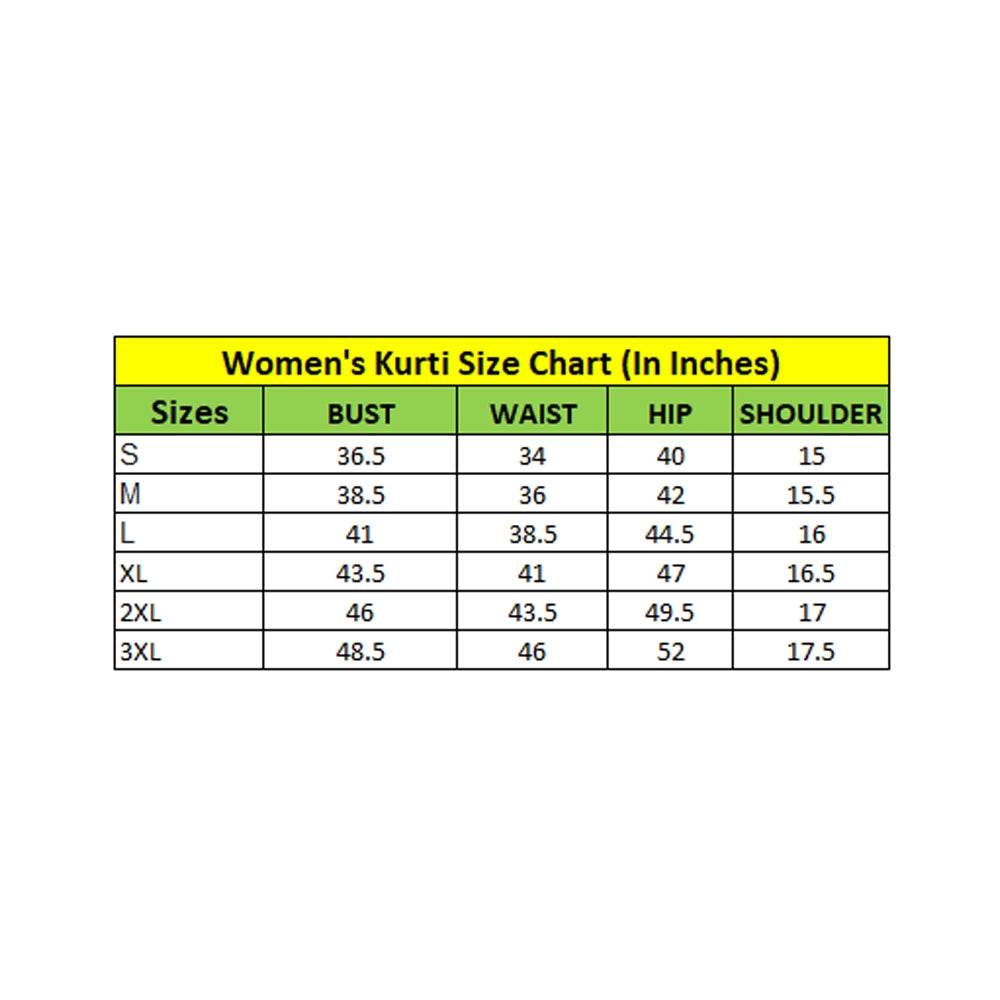 Ethinic Women's Casual Kurti Maroon - warehousetech13