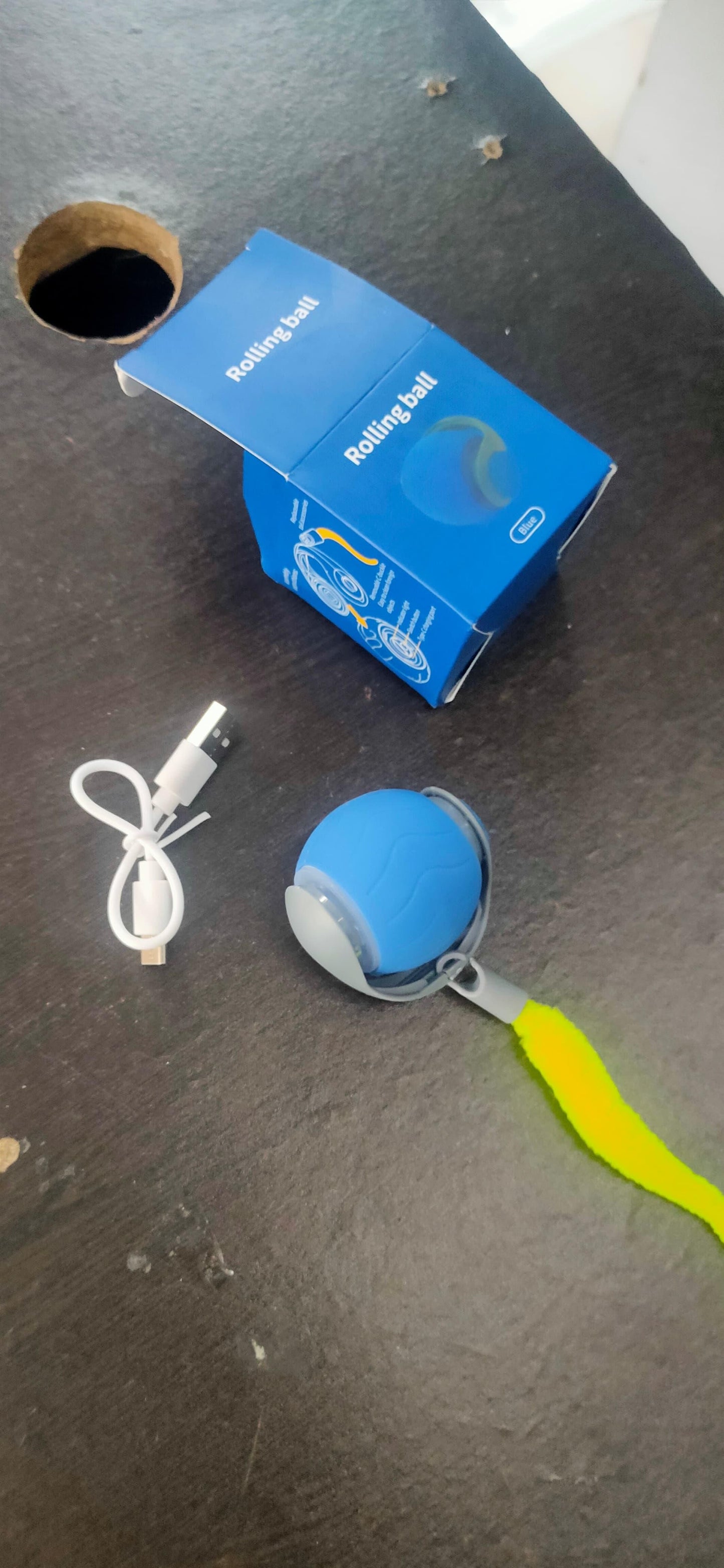 Rolling Ball Cat Toy - warehousetech13