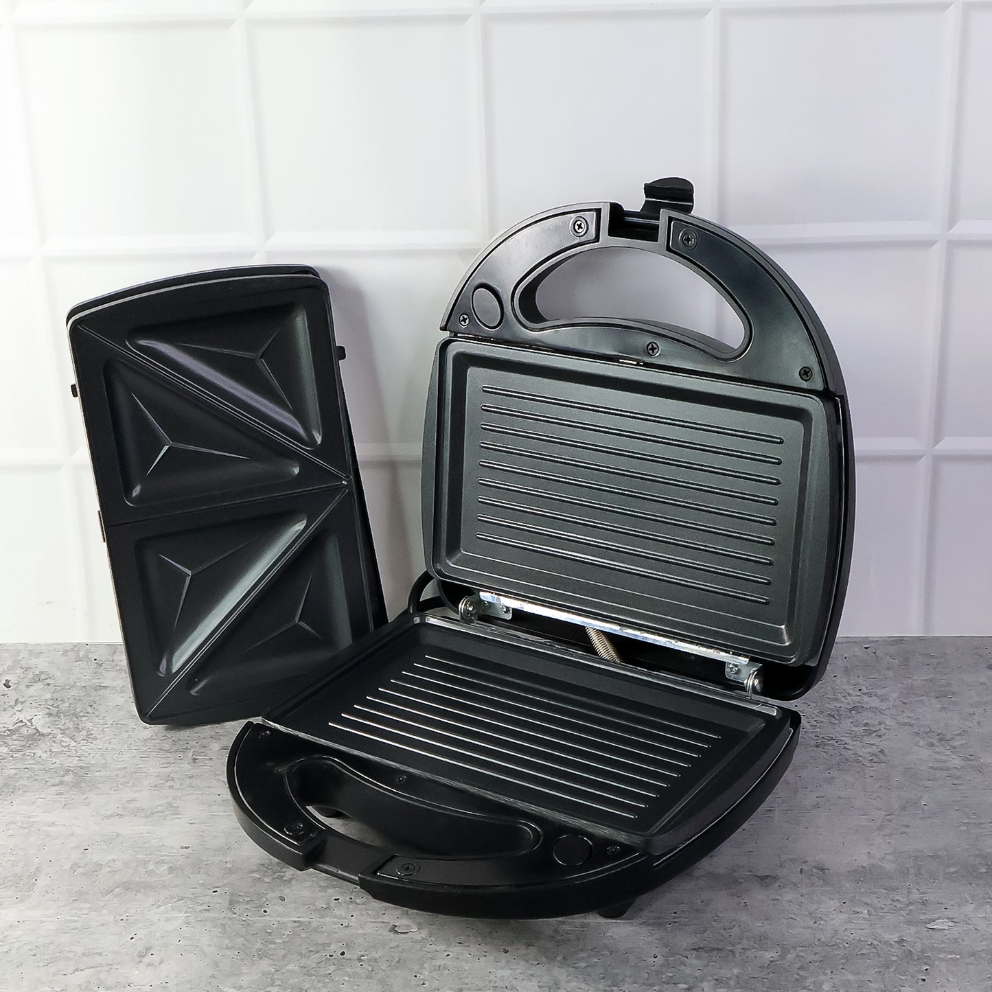 Orbit Sandwich Maker With Interchangeable Plates (800w 1 Pc) - warehousetech13