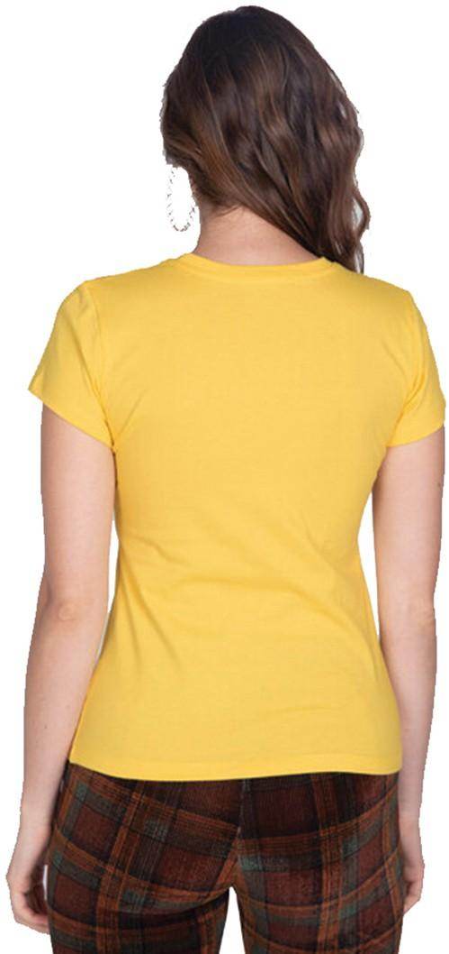 Women's Pure Cotton Printed T-Shirt - warehousetech13