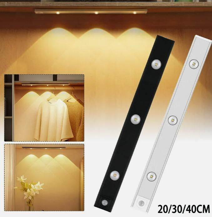 LED PIR Motion Sensor Cabinet With USB Rechargeble - warehousetech13