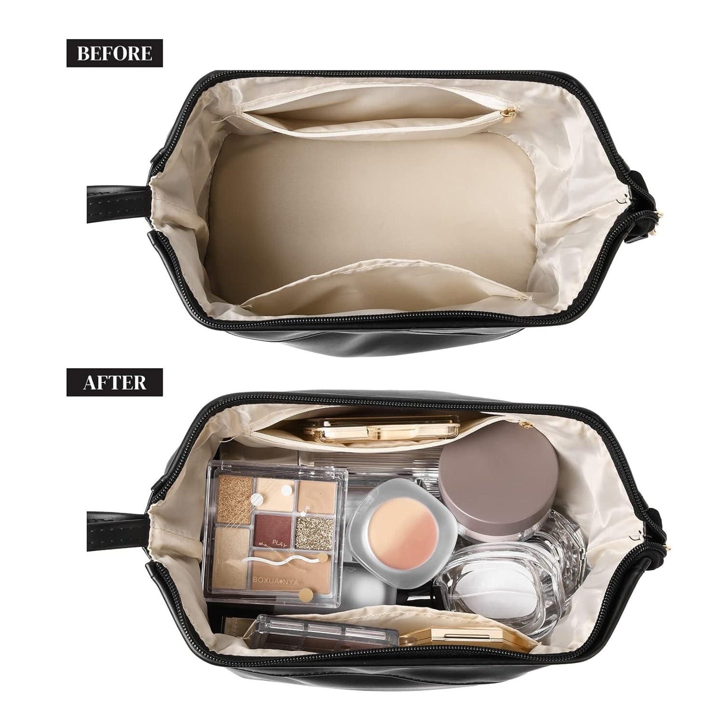 Large Capacity Cosmetic Travel Bag - warehousetech13