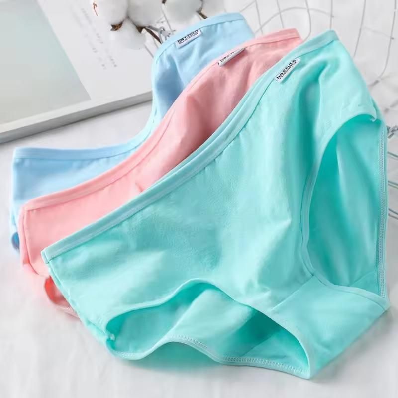 Women's Cotton Comfortable Underwear Pack of 4 - warehousetech13