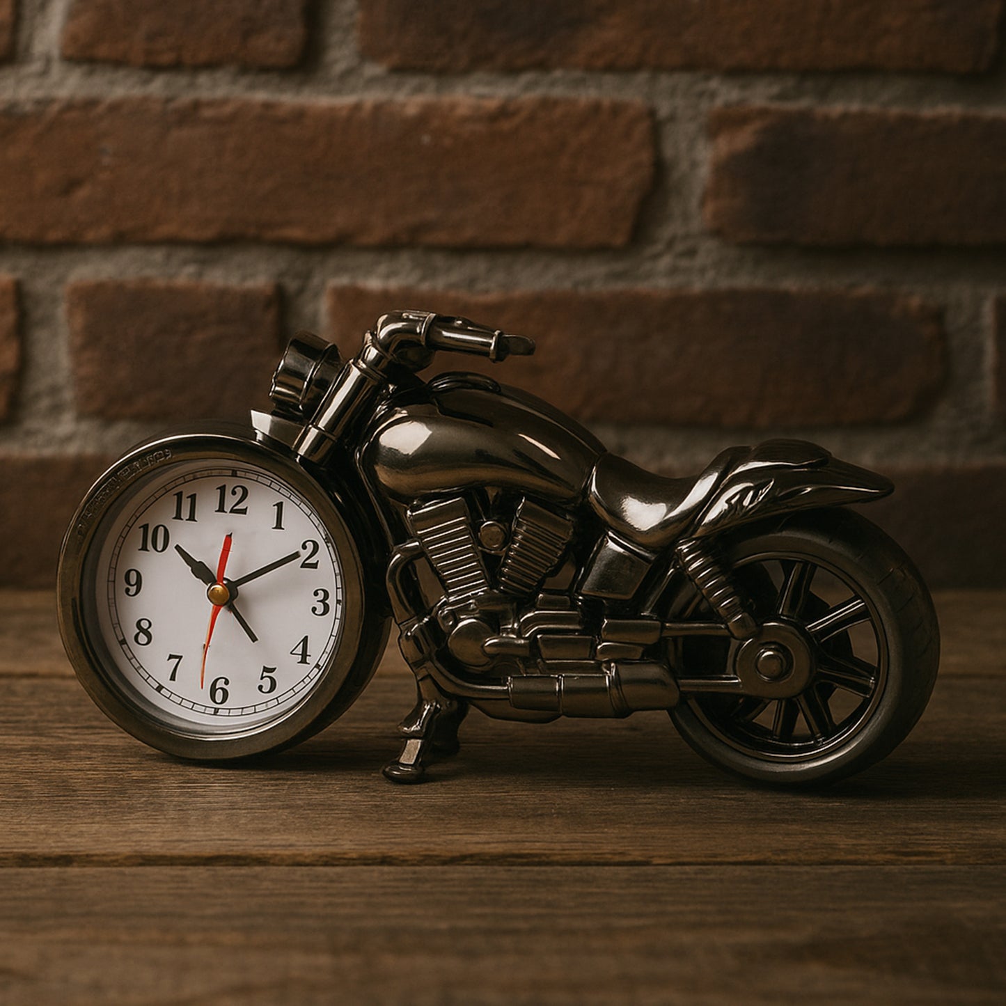 Motorcycle Alarm Clock Motor Table Clock For Home Decor (1 Pc) - warehousetech13
