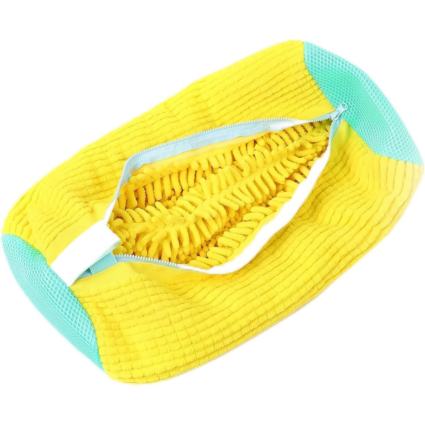 Shoe Cleaning Mop Cover With Microfiber Chenille Lining Zipper (1 Pc) - warehousetech13