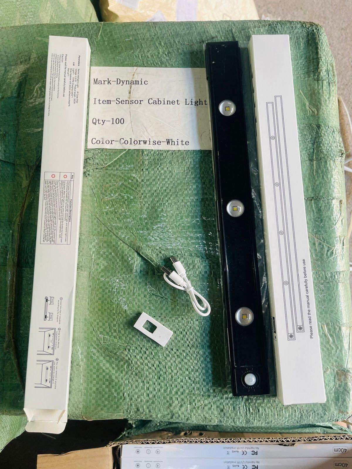 LED PIR Motion Sensor Cabinet With USB Rechargeble - warehousetech13