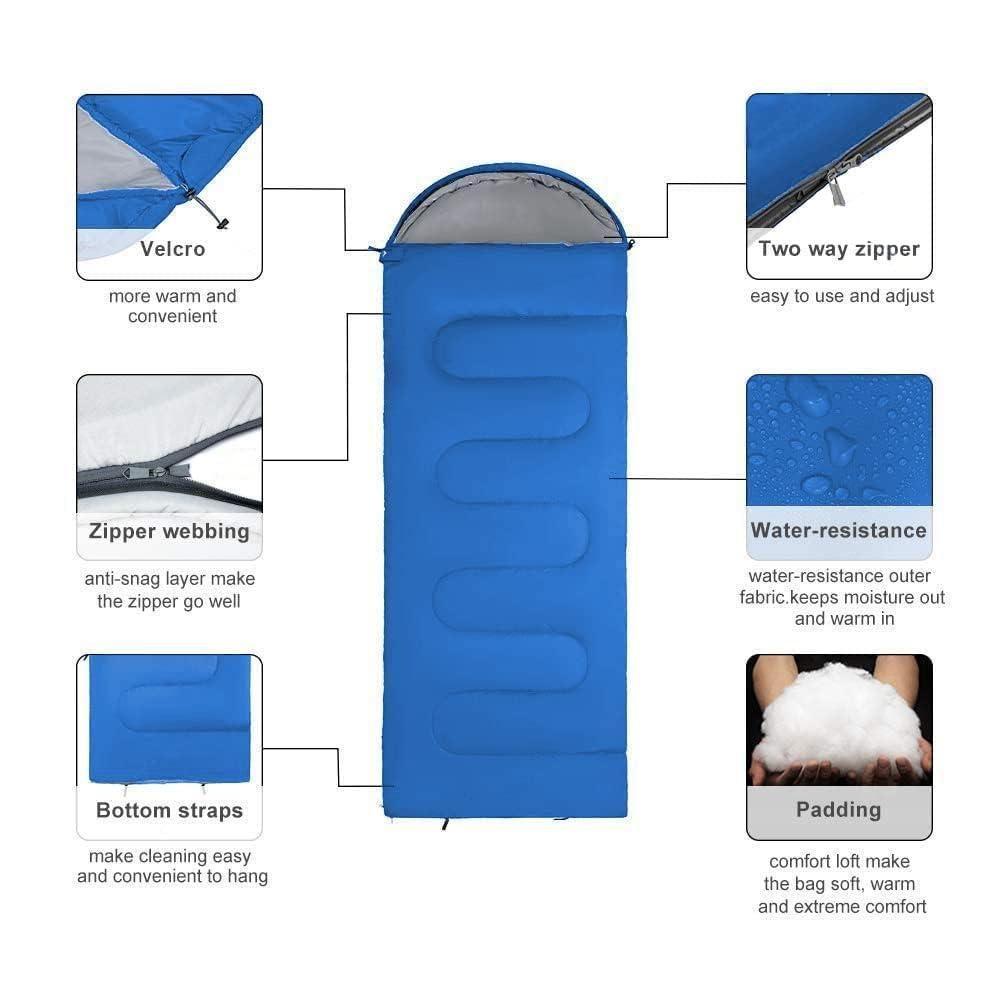 Outdoor Camping Sleeping Bag - warehousetech13