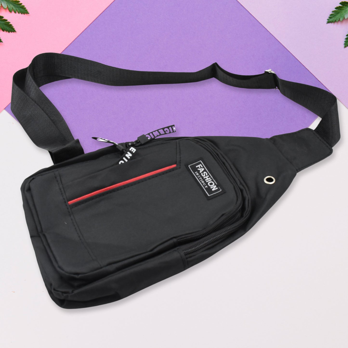 Waterproof Anti Theft Cross-body Fanny Pack Waist Bag Shoulder Bags Chest Men Casual Fashion Usb Charging Earphone Hook Sling Travel Bag (1 Pc) - warehousetech13