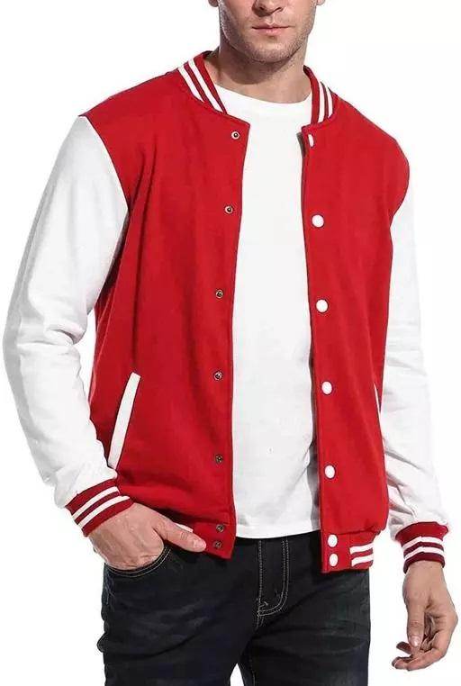 Mens Cotton Full Sleeves Solid Jacket - warehousetech13