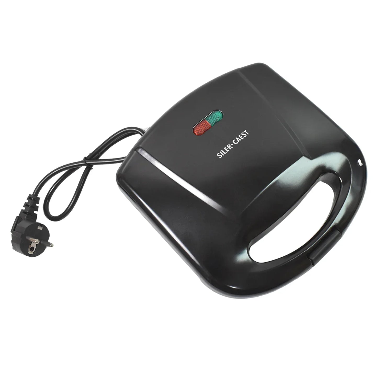 Waffle Maker Makes 2 Square Shape Waffles With Indicator Lights - warehousetech13