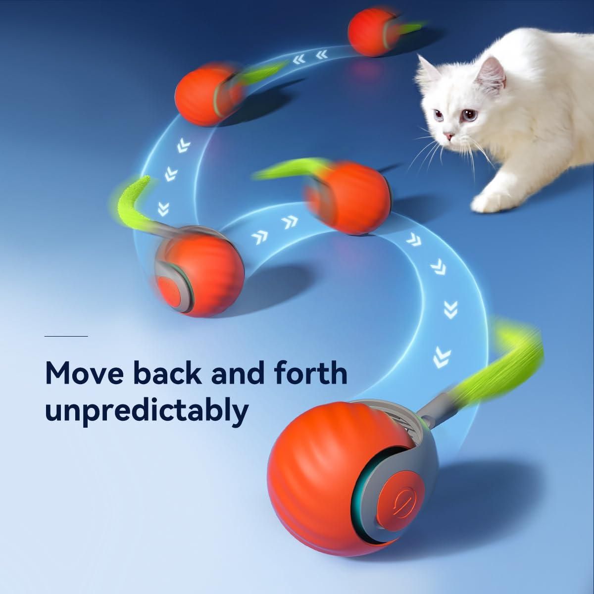 Rolling Ball Cat Toy - warehousetech13