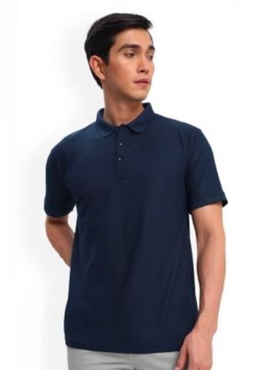 Poly Cotton Solid Half Sleeves Mens Polo T-shirt (Pack of 3) - warehousetech13
