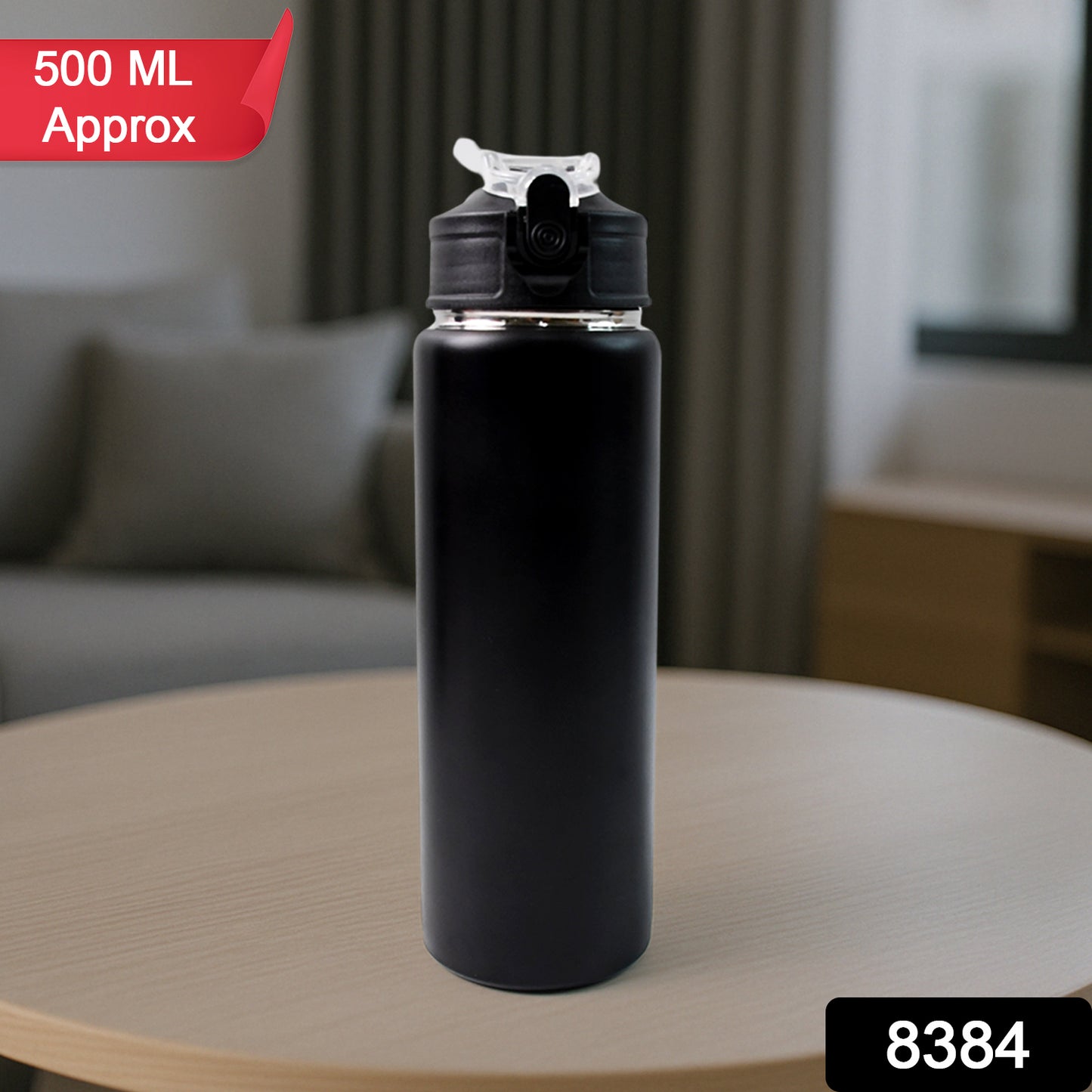 Stainless Steel Sports Water Bottle (Approx 500ml) - warehousetech13