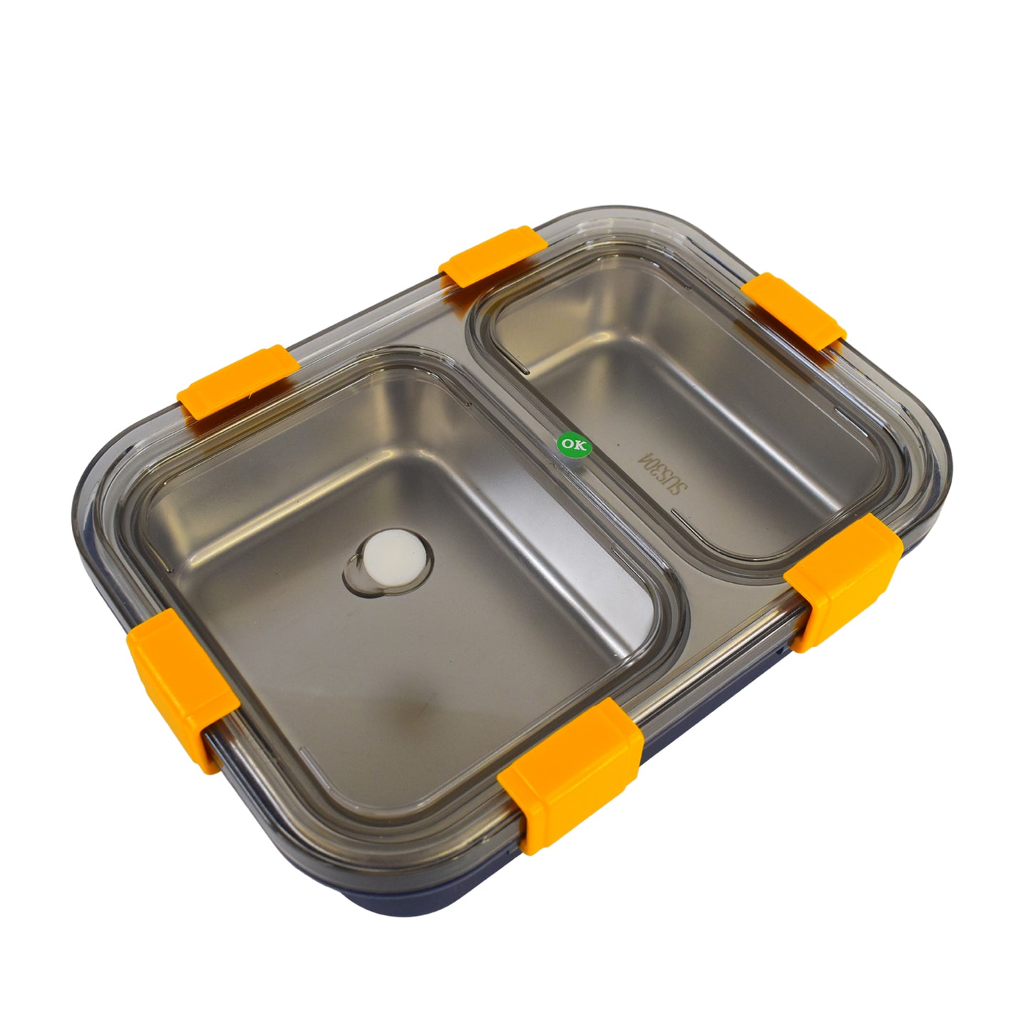 Stainless Steel Lunch Box With Spoon - warehousetech13