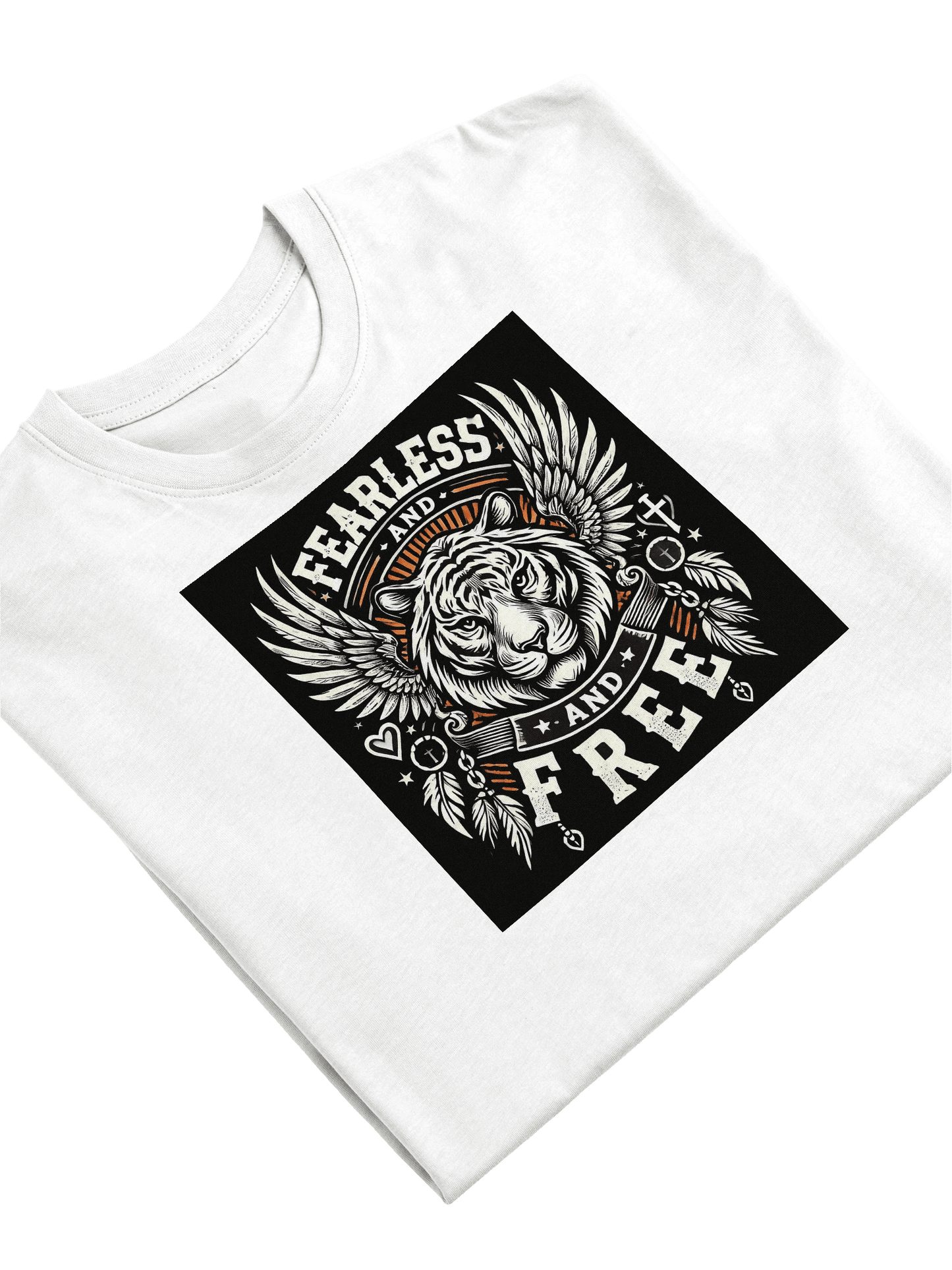 Fearless and Free Tiger Wings Tee - warehousetech13