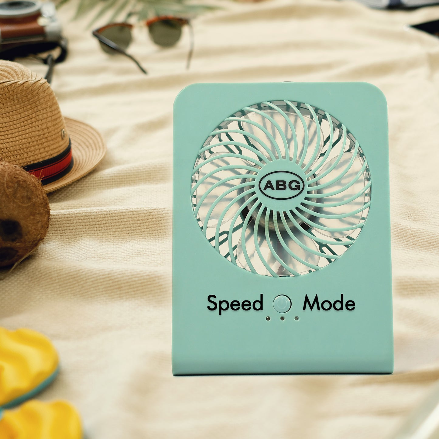 4810 Portable Desk Fan Big Table Fan 3 Step Speed Setting Fan Personal Desk Fan Suitable For Office School Home Use (Battery Not Include) - warehousetech13
