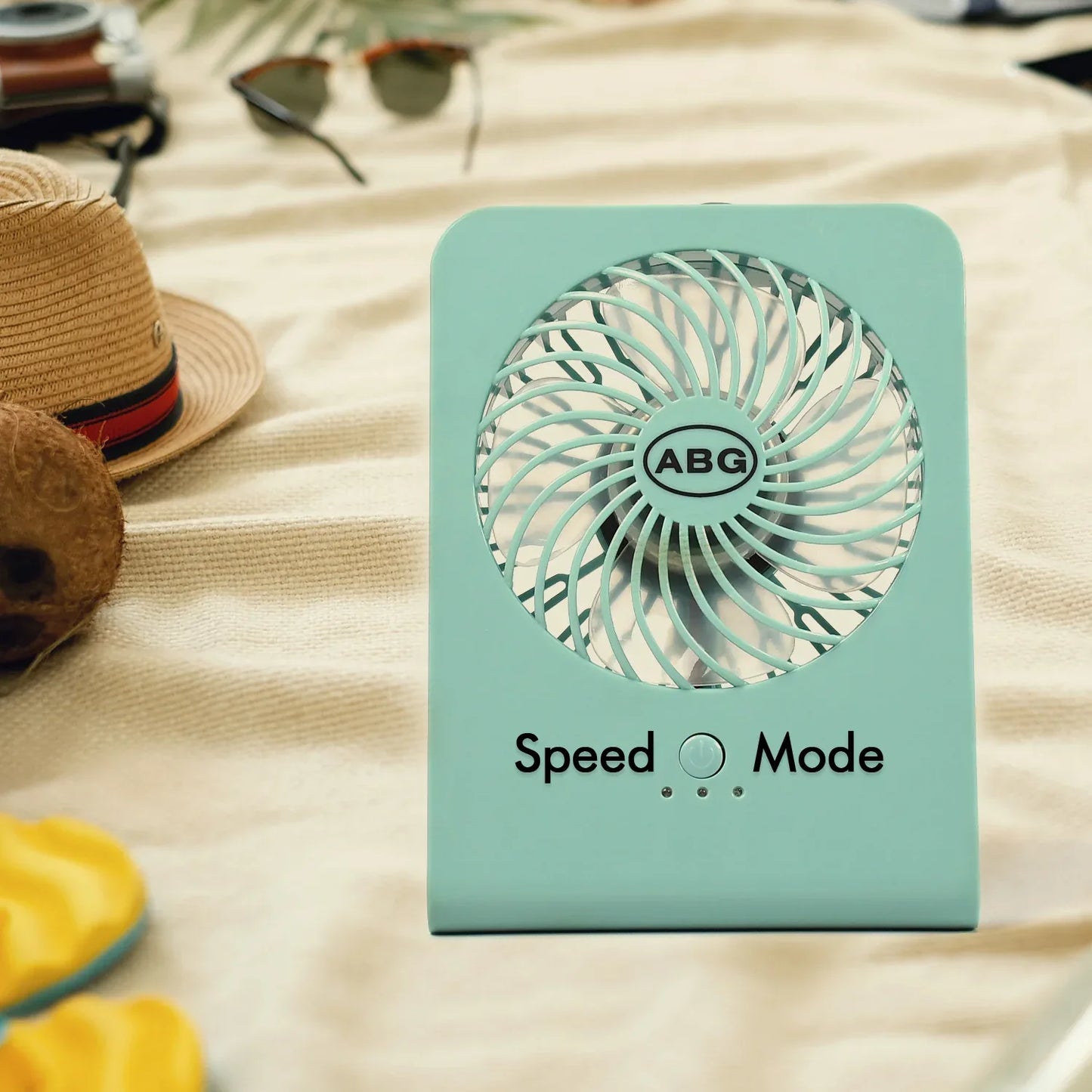 4810 Portable Desk Fan Big Table Fan 3 Step Speed Setting Fan Personal Desk Fan Suitable For Office School Home Use (Battery Not Include) - warehousetech13