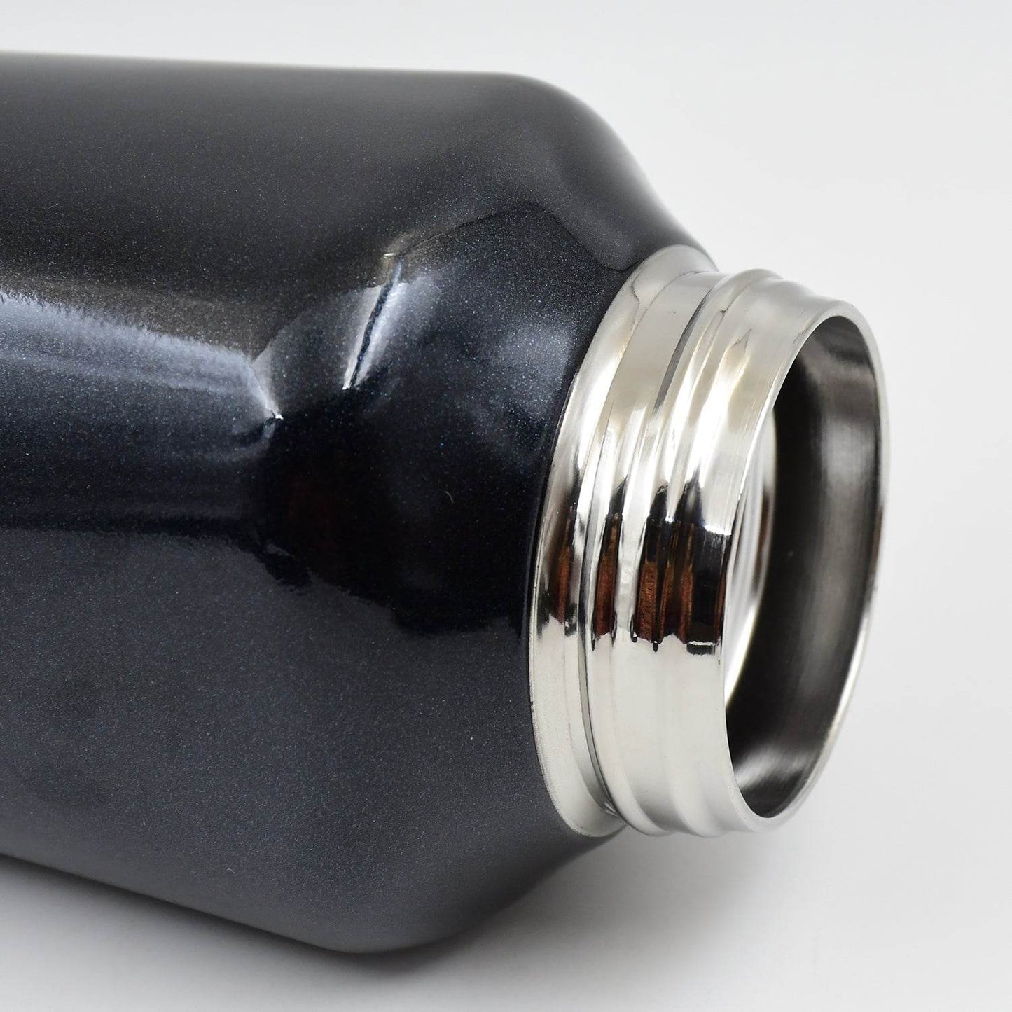 Thermos Steel Bottle Push Button Fashion Cup Temperature Display Bottle (420 Ml) - warehousetech13
