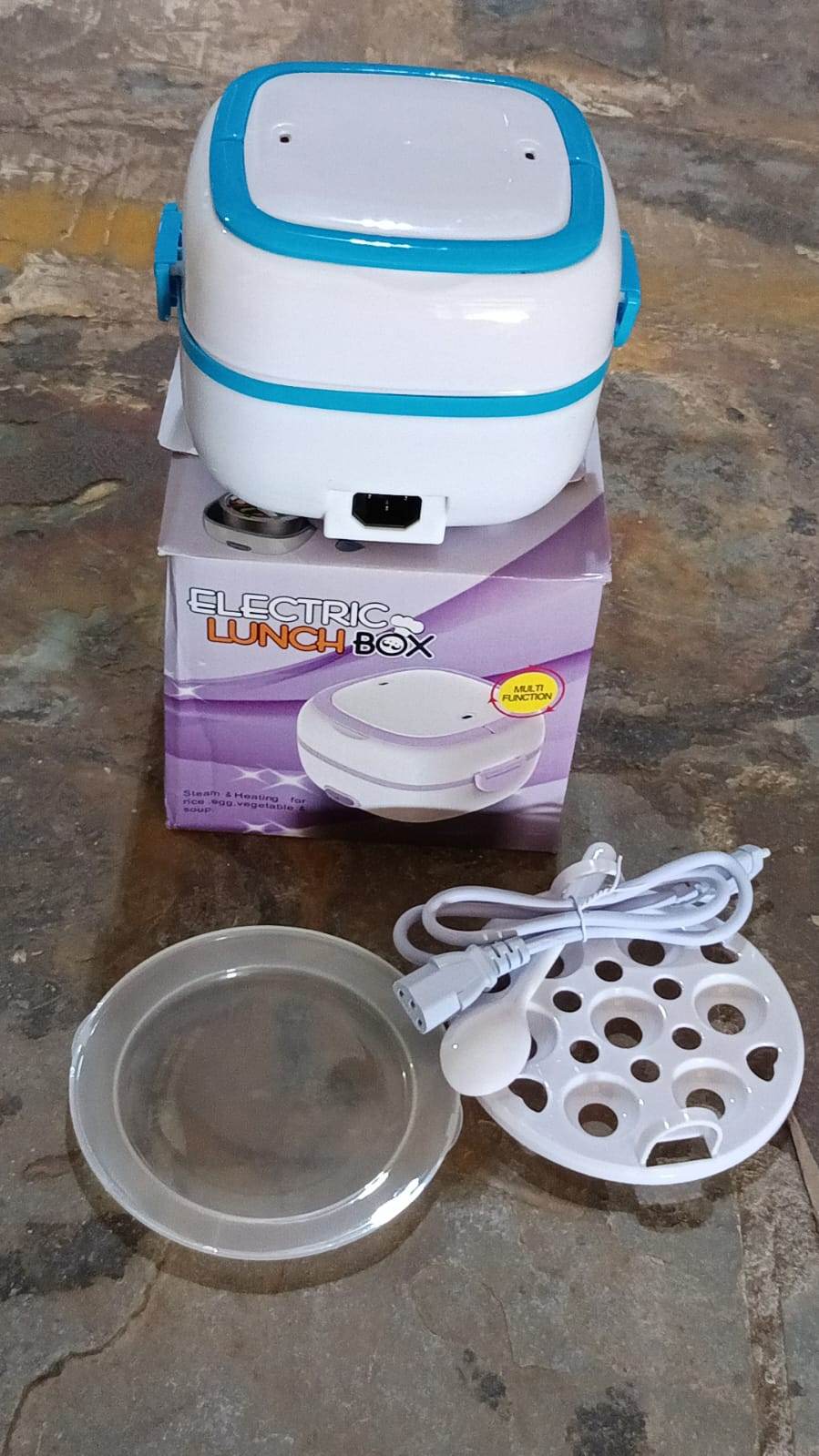 Electric Lunch Box Portable Food Warmer Food Heating Lunch Box - warehousetech13