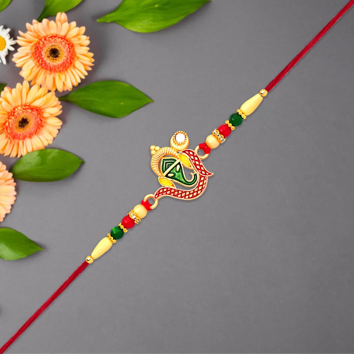 Ganpati Rakhi For Rakshabandhan - warehousetech13