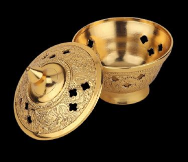 Indian Dhoop Daani (Divine Incense holder) - warehousetech13