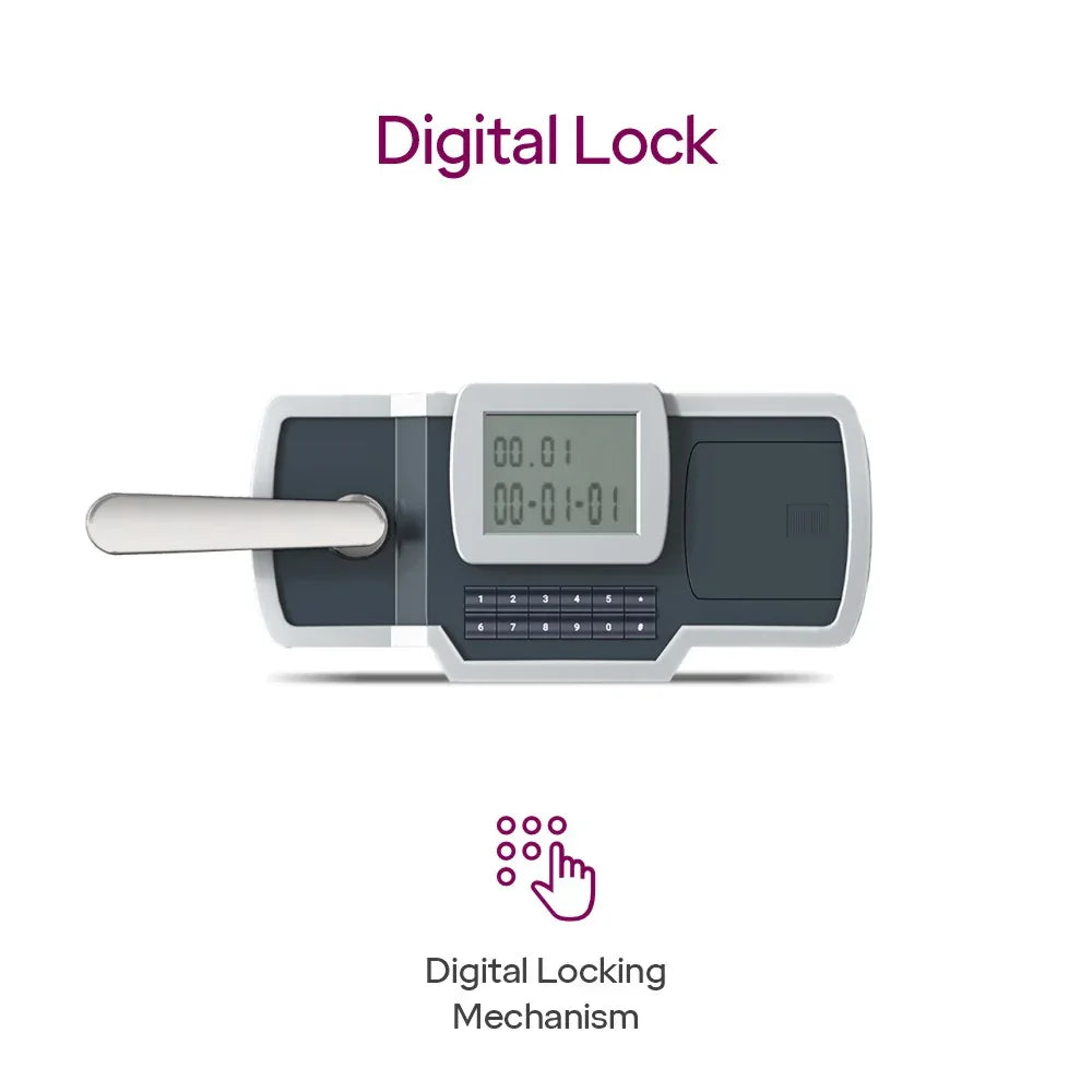 Godrej Centiguard 1060 Digital Safe for Home 169L - warehousetech13