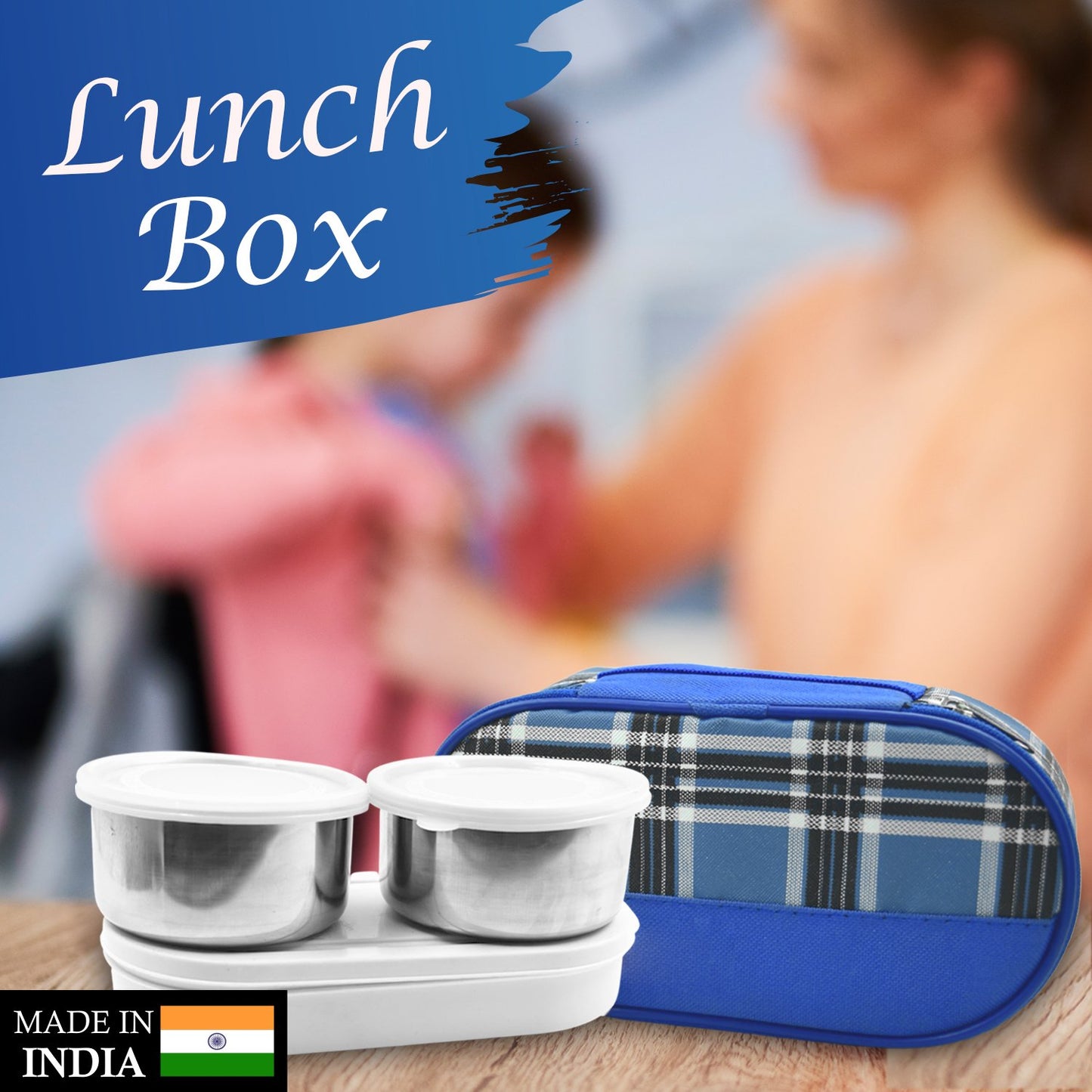 2548 Corporate Lunch Stainless Steel Containers (Set Of 3) - warehousetech13