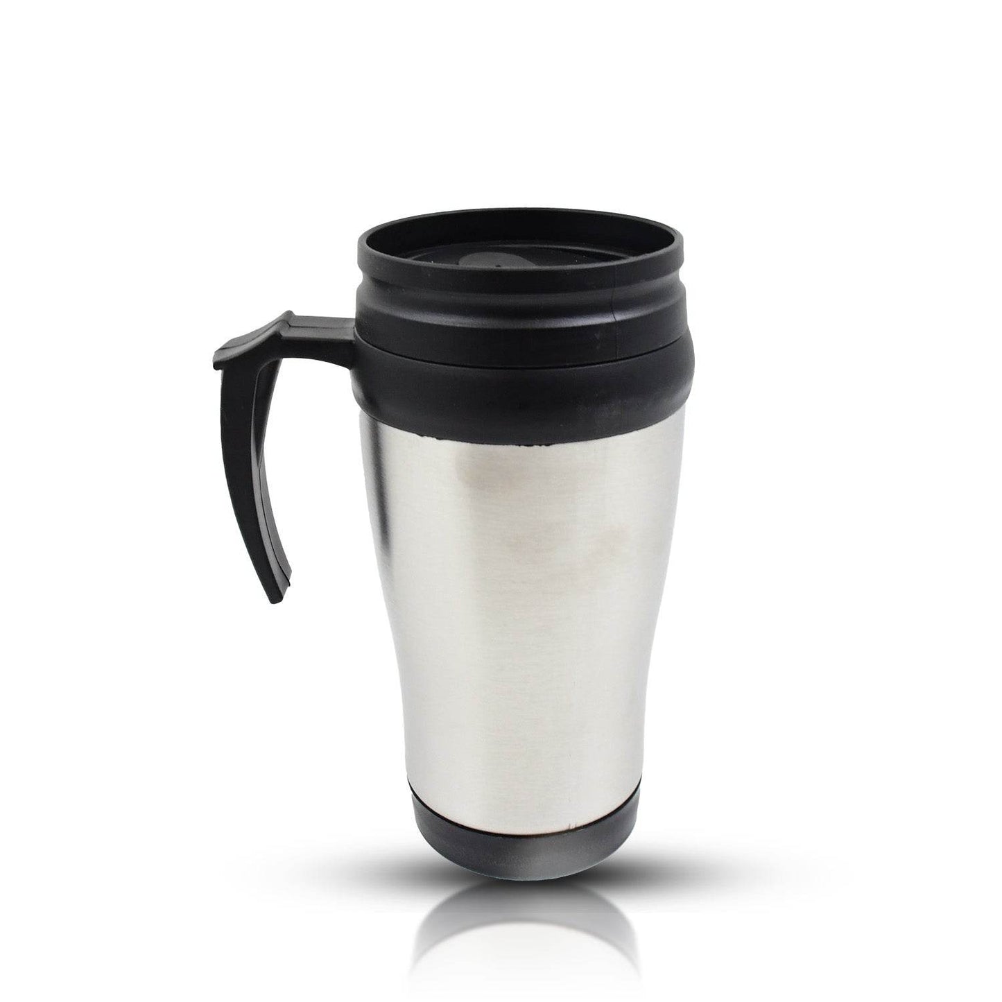 Stainless Steel Vacuum Glass Insulated Glass Coffee Cups (With Lid Handle 1 Pc) - warehousetech13