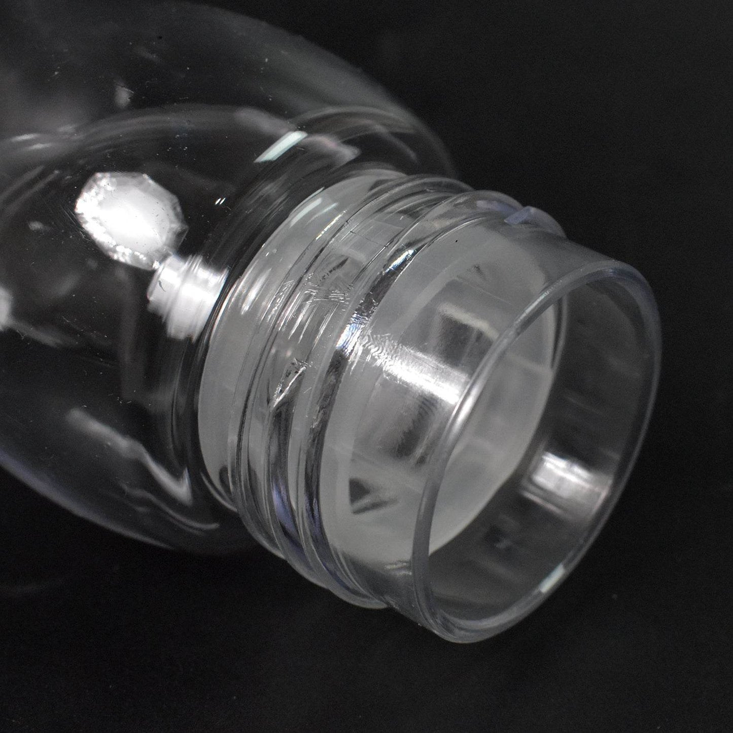 Transparent Travel Portable Water Bottle With Carry Straps (280 Ml 1 Pc) - warehousetech13