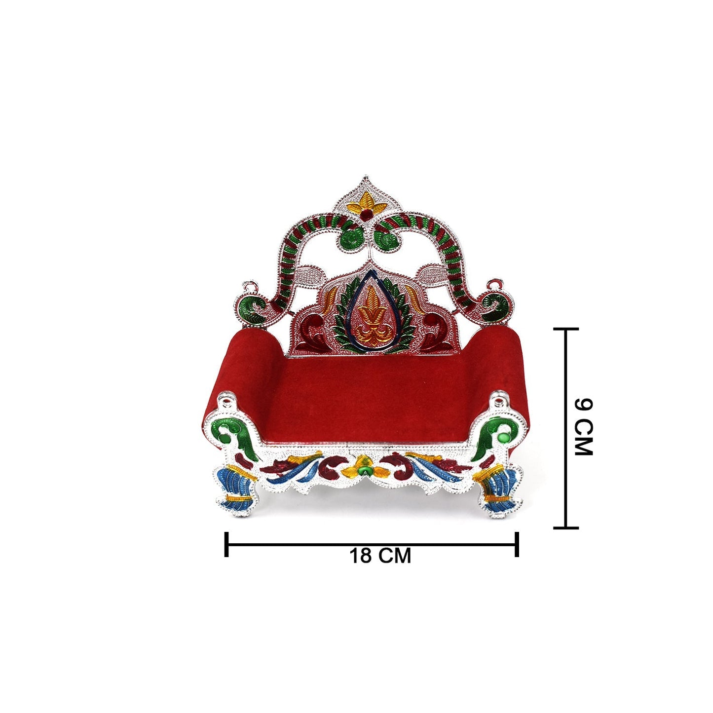 2711 Big Singhasan Bal Gopal Used In All Kinds Of Household And Official Places For Placing Gods Sculpture Over It. - warehousetech13