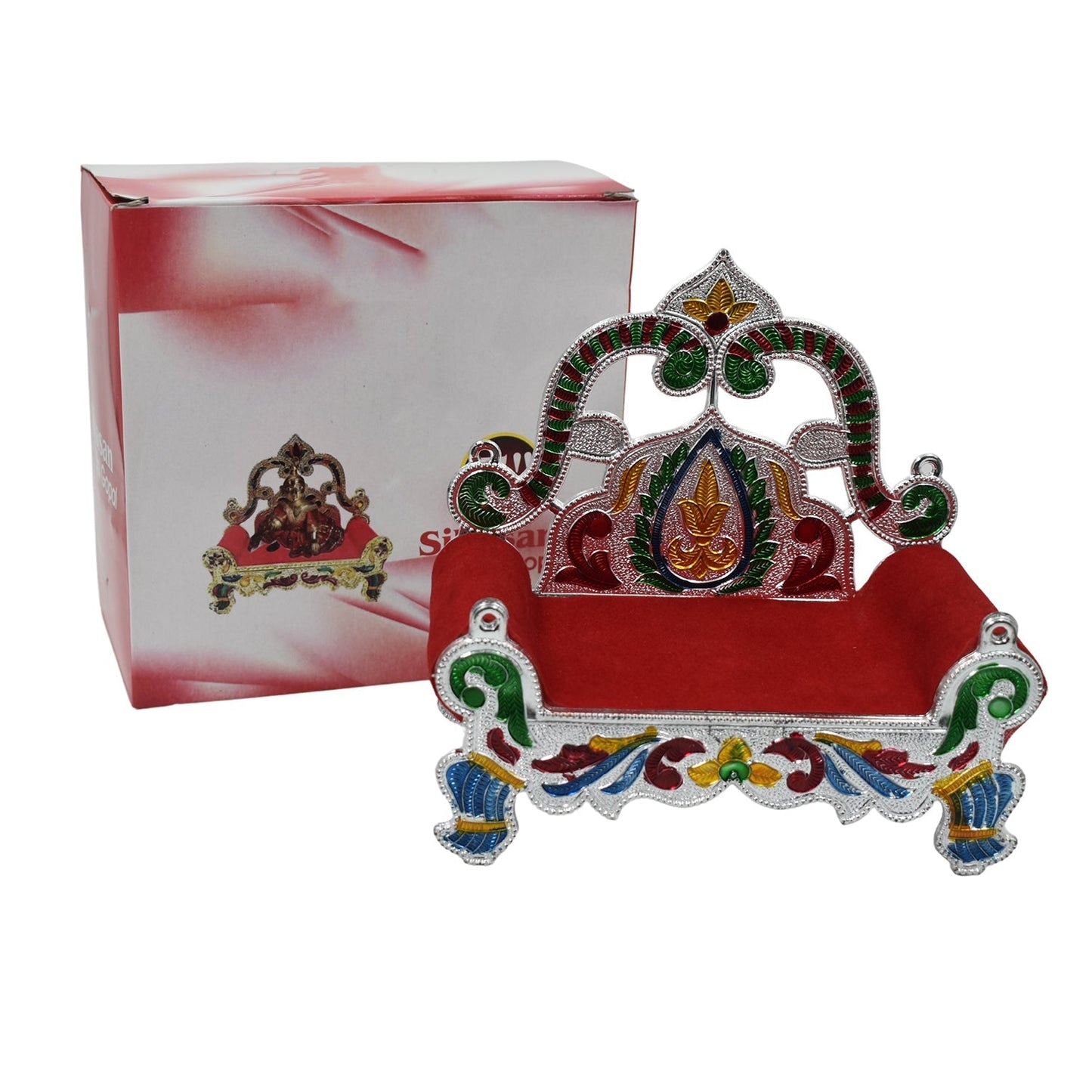 2711 Big Singhasan Bal Gopal Used In All Kinds Of Household And Official Places For Placing Gods Sculpture Over It. - warehousetech13