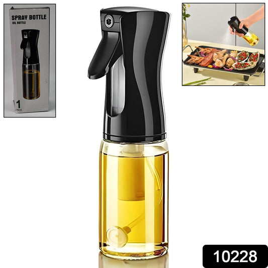 Glass Oil Dispenser Bottle Spray (1 Pc 200 Ml Approx) - warehousetech13