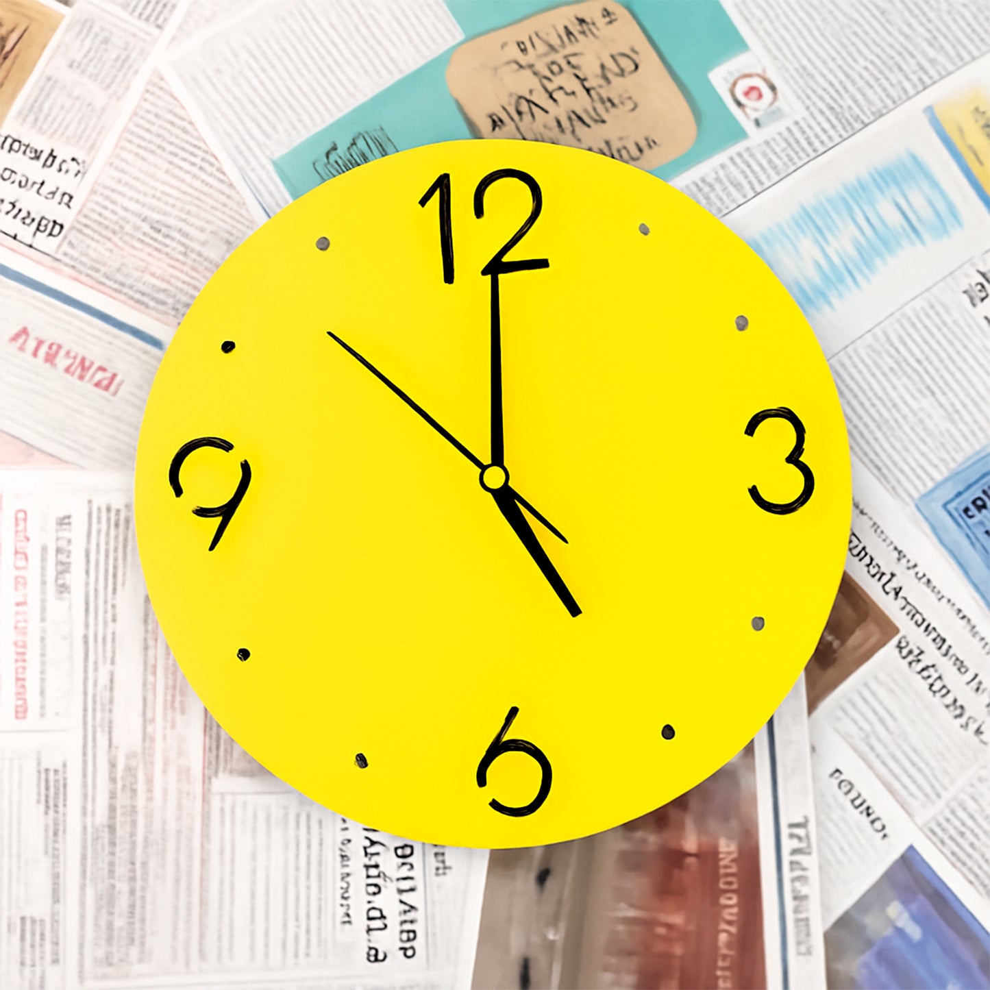 Modern Minimalist Wall Clock For Home Office Dcor (1 Pc) - warehousetech13