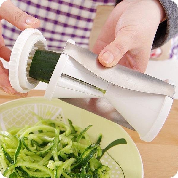 Vegetable Spiral Slicer Salad Vegetables Fruit Slicer - warehousetech13