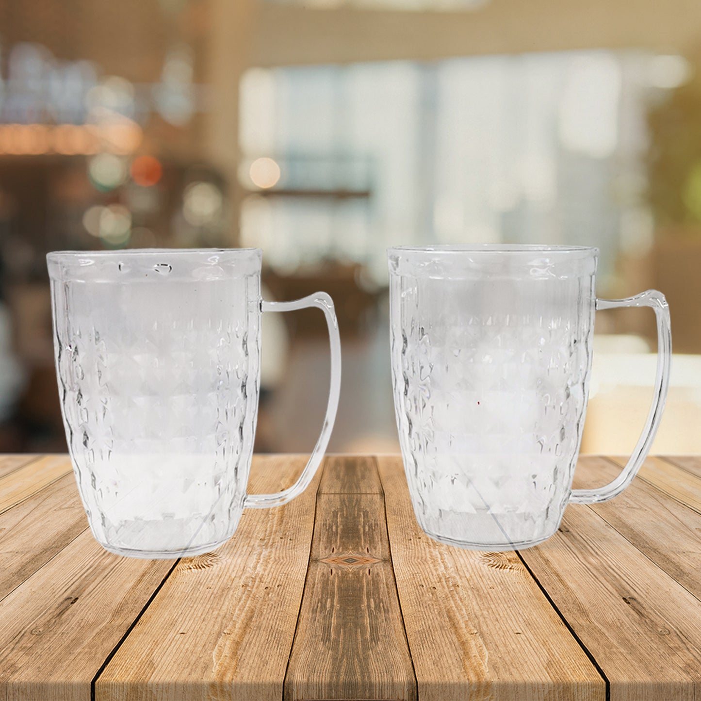 Mocktail Mug Glass (2 Pc Set 400 Ml) - warehousetech13