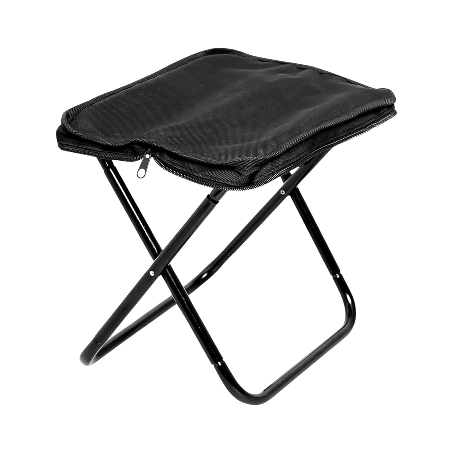 Folding Camping Stool Collapsible Camp Stool Portable Seat Travel Little Stools (1 Pc) - warehousetech13