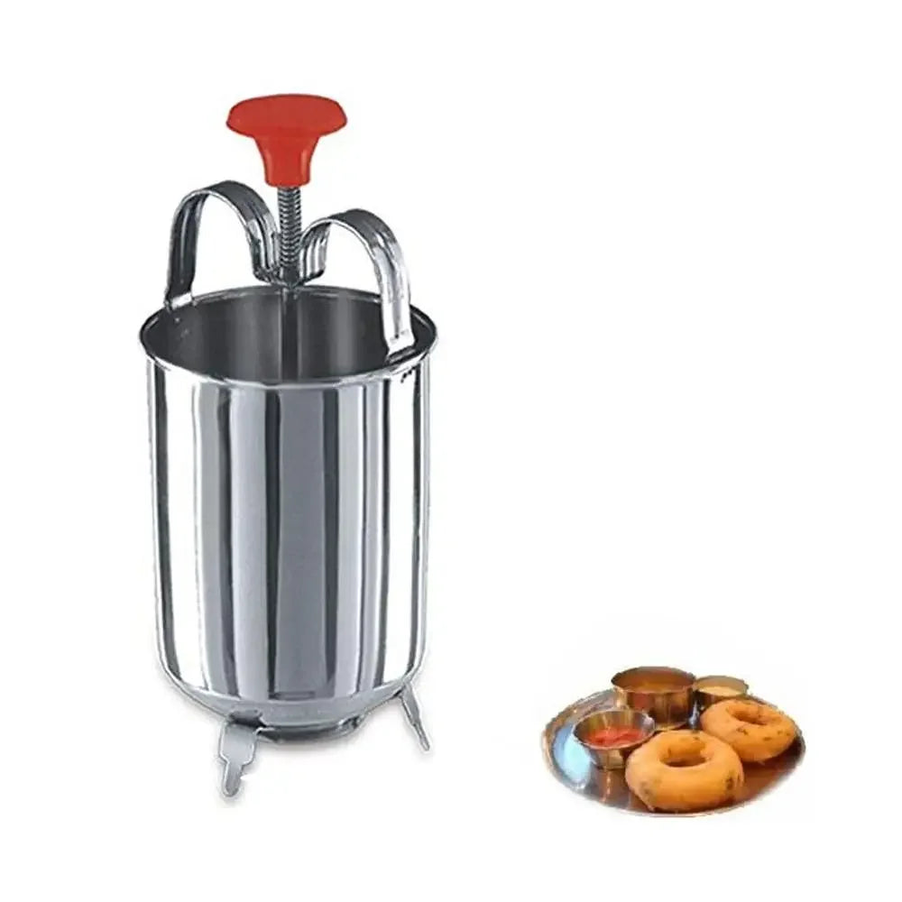 0145b Stainless Steel Medu Vada And Donut Maker For Perfectly Shaped And Crispy Vada Maker - warehousetech13