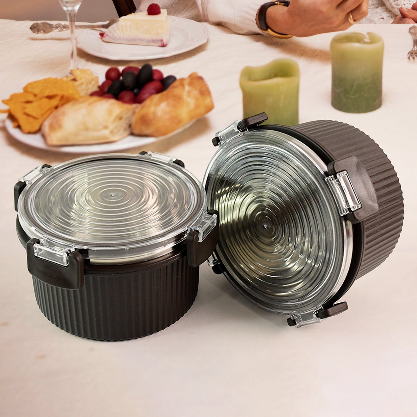 Apex Rustic Jar Set 2 Pcs 450ml Each Approx - warehousetech13