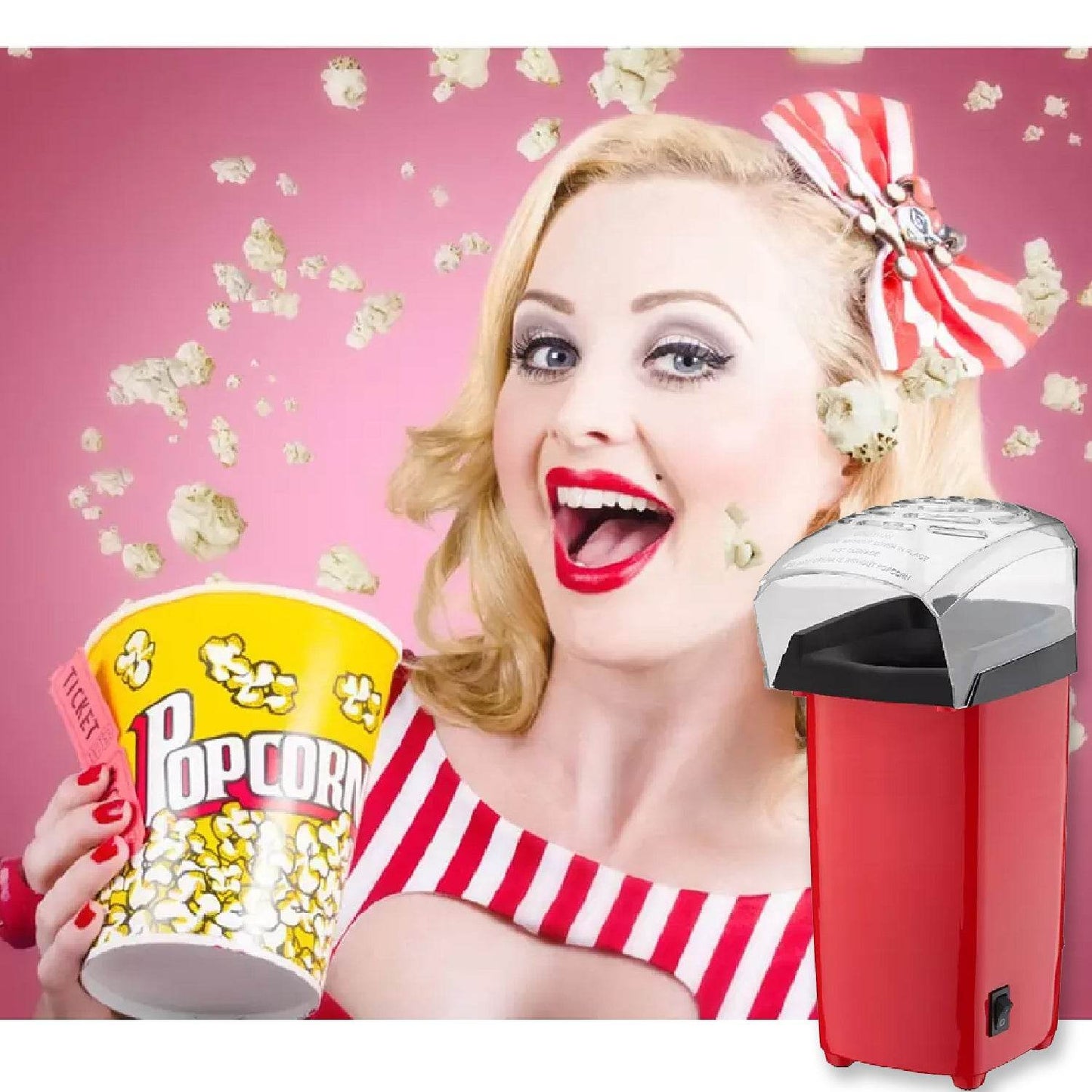 Popper Maker Machine Electric Snack Maker - warehousetech13