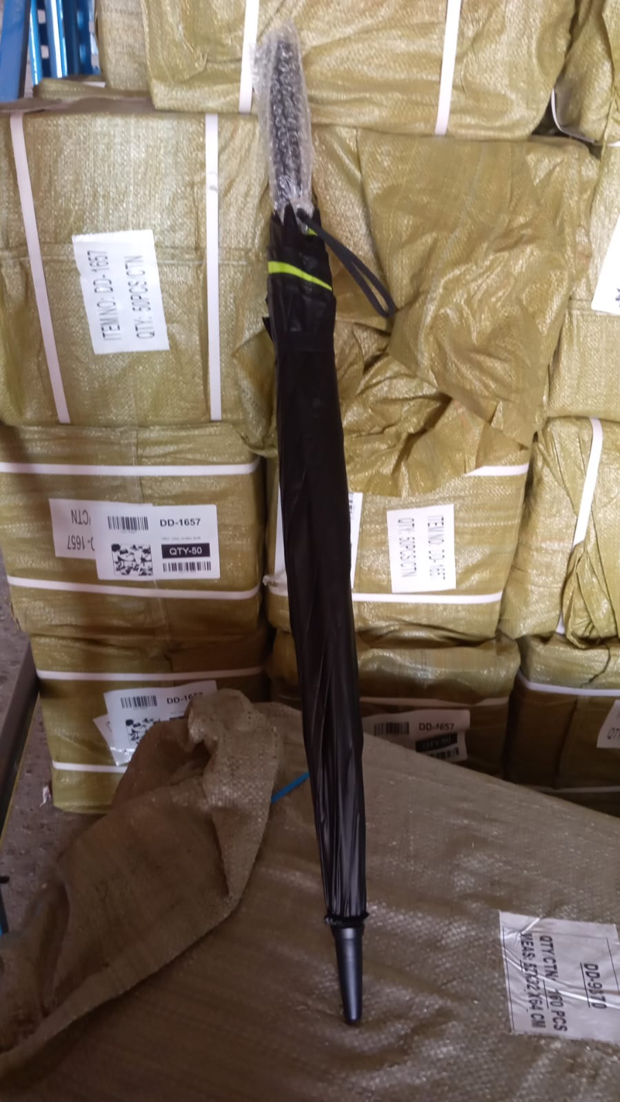 Sun Umbrella With Inside Fan Power Bank Umbrellas For Summer (1 Pc) - warehousetech13
